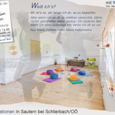 Sahaj – Tanzmeditation mit Stillephasen